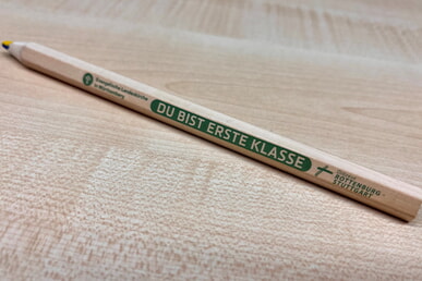 Regenbogen-Dickie "Du bist erste Klasse"