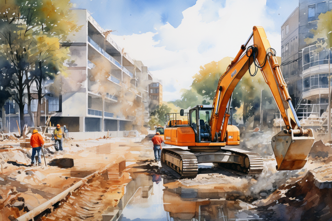 !Achtung Baustelle!<br>Das MGH kann nicht angefahren werden!
